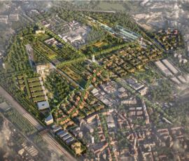 L'area dell’ex Falck di Sesto San Giovanni (© Coima e Redo)