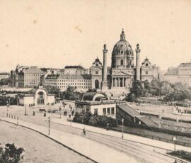 Karlsplatz, inizio 900 (© collezione privata)