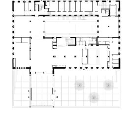 Nuovo museo, piano terra (© Certov Winkler Ruck)