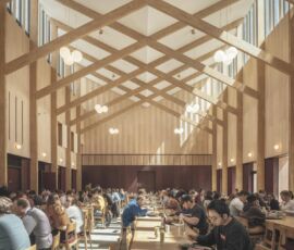 Homerton College di Feilden Fowles (© Jim Stephenson)