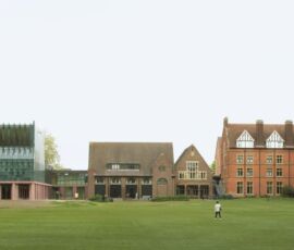 Homerton College di Feilden Fowles (© Jim Stephenson)