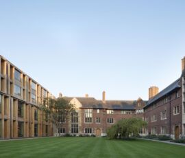 Ampliamento Jesus College di Niall McLaughlin (© Nick Kane)