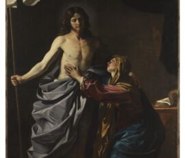 Cristo appare alla madre, Guercino (© Comune di Cento)