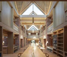 Magdalene Library di Niall McLaughlin (© Nick Kane)