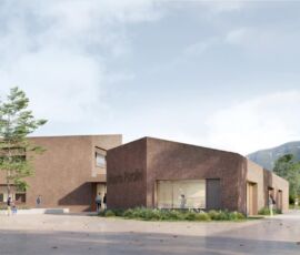 Istituto Parolini, render (© MIDE architetti)