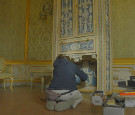 Restauri alla Palazzina di Caccia di Stupinigi