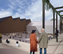 Genius Center, render (© GrisDainese)
