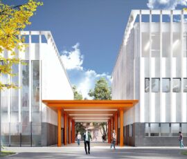 Ingresso principale Universita di Udine (Progetto CMR)