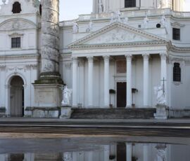Karlskirche facciata, Vienna © W. Feiersinger