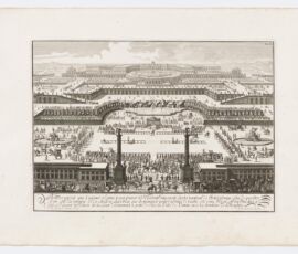 Primo progetto per Schönbrunn, 1688 ca. © Wien Museum. Foto Birgit und Peter Kainz, Wien Museum
