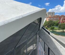 Dettaglio della cupola courtesy Pier Luigi Nervi Project Fondation