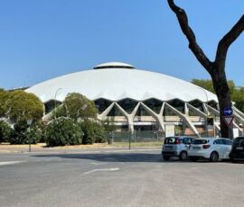 Esterno dopo il restauro courtesy Pier Luigi Nervi Project Fondation