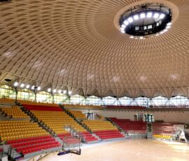 Interno dopo il restauro courtesy Pier Luigi Nervi Project Fondation