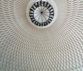 Interno della cupola ©Mario Carrieri courtesy Pier Luigi Nervi Project Fondation