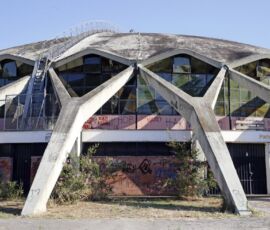 Prima del restauro courtesy Pier Luigi Nervi Project Fondation