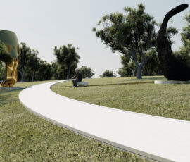Percorso pedonale (Nio Architecten)