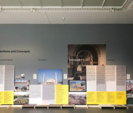 Allestimento generale della mostra
