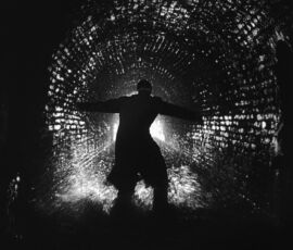 Orson Welles alias Harry Lime nei sotterranei di Vienna 1949