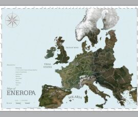 OMA, Eneropa Map, 2010 © OMA
