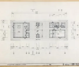 Yamakawa Villa – Floor plan (1977) © Riken Yamamoto
