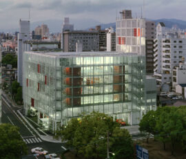 Hiroshima Nishi Fire Station (2000) © Tomio Ohashi