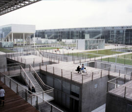 Saitama Prefectural Library (1999) © Riken Yamamoto & Field Shop