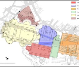 L’impronta di via dei Fori Imperiali sulla struttura dei Fori (Sovrintendenza Capitolina)
