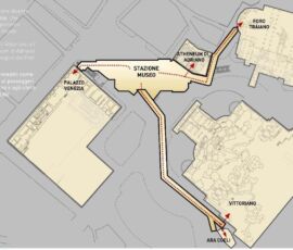 CArMe. La stazione della metro C a piazza Venezia. Le connessioni con il sistema archeologico e monumentale