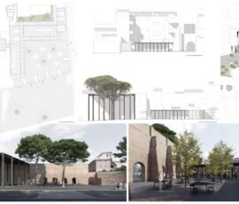 Il progetto vincitore del concorso internazionale di progettazione degli interventi nell’area dei Fori Imperiali La nuova passeggiata archeologica (Labics). Tavola 5