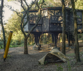 La Casa esagono prima dell'intervento (foto di Emanuele Piccardo)