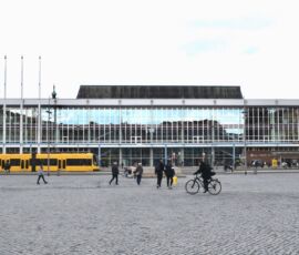 Kulturpalast Dresden di Wolfgang Hänsch e Herber Löschau (1962-69), facciata sul Neumarkt
© Daniela Völkel-Hundt