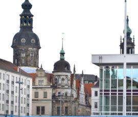 Le torri del Residenzschloss viste dal Neumarkt
© Daniela Völkel-Hundt