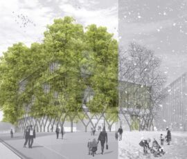 La facciata botanica di Museion a Stoccarda, OLA Architects