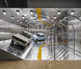 A Zurigo, in Beethovenstrasse, nel concessionario Fiat, 1973 - Alessandro Saletta, DSL Studio © Triennale Milano