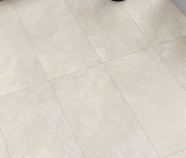 pavimento realizzato con Arkè, nella finitura Ivory, formato 60x120.