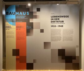Dettaglio inizio terza mostra allo Schiller Museum di Weimar (© Francesca Petretto)