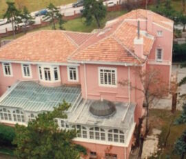 Il Pembe Köşk, palazzo presidenziale progettato da Clemens Holzmeister