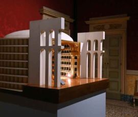 Modello sezionato del Teatro alla Scala