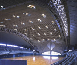 Fujisawa Municipal Gymnasium a Tokyo (© Fumihiko Maki and Associates)