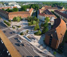 Studio SLA, stazione della metropolitana linea 4 "Mozarts Plads" (© SLA)