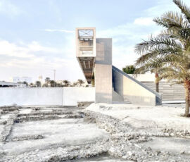 Ponte pedonale in Muharraq , Office KGDVS, Bahrain (© Andrew Mitchell)