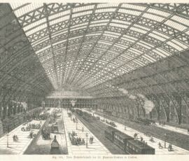Stazione St-Pancras a London (© Archivio Adolph Stiller)