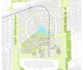Planimetria generale di Seestadt-Aspern