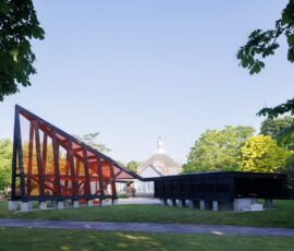 Serpentine Pavilion 2024, Archipelagic Void, Minsuk Cho - Mass Studies, Londra (© Mass Studies Photo, © Iwan Baan Courtesy Serpentine)
