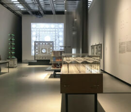 Allestimento sezione “Ecodinamica” (© Alessandro Brunelli)