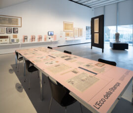 (© Vincenzo Labellarte - courtesy Fondazione MAXXI) foto di allestimento Torre Velasca, MAXXI, Roma (© Vincenzo Labellarte - courtesy Fondazione MAXXI)