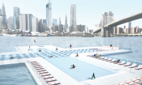 + POOL, rendering Pier 35 (© Family New York & Playlab, Inc., Luxigon)