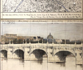 The Pont Neuf Wrapped, 1985 di Christo, Firenze (© Serena Acciai)