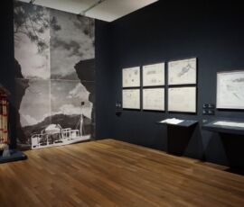 M+ museum sezione 1: Pei’s Cross-Cultural Foundations, Ieoh Ming Pei, Hong Hong 2024 (© Lidia Preti)