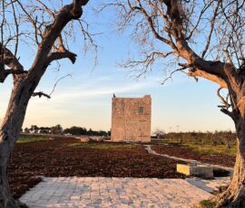 Ingresso della Torre 67, Lecce (© Studio Aires Mateus)